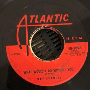 Ray Charles Hallelujah I Love Her So Vinyl 45 Record